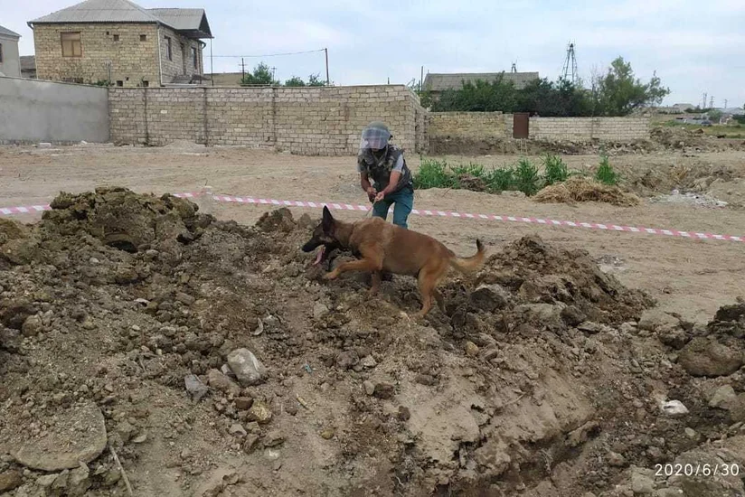 Bakıda qumbara tapıldı