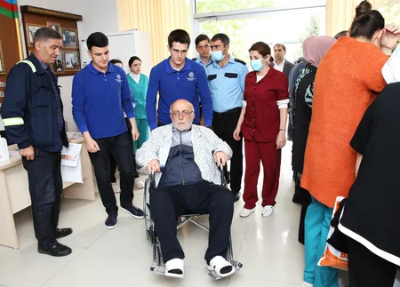 “Həmkardan həmkara qayğı ilə” sosial layihəsi Şabranda davam etdirilib