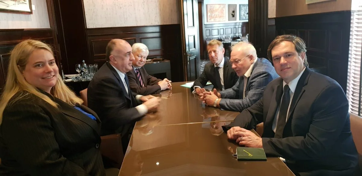 Elmar Məmmədyarov həmsədrlərlə Dağlıq Qarabağ münaqişəsini müzakirə edib