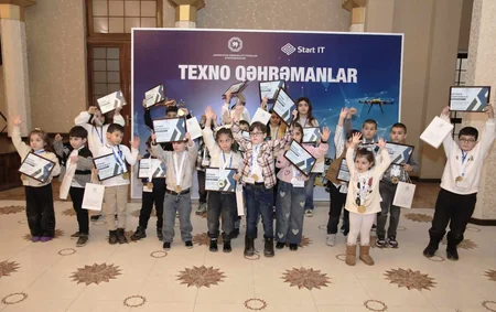Şəhid övladları üçün “Texno Qəhrəmanlar” master-klası keçirilib