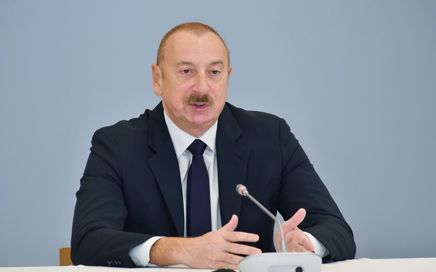 President of Azerbaijan: We really try to do maximum in order to create most comfortable conditions for former refugees