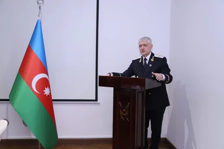 Bakı şəhər prokurorluğunda Heydər Əliyevin anadan olmasının 100 illiyi ilə əlaqədar konfrans keçirilib
