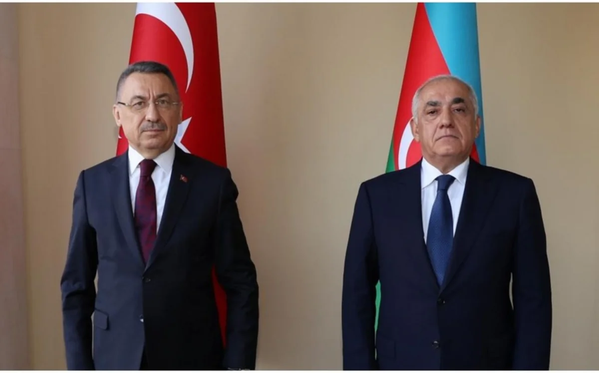 Əli Əsədov Türkiyənin sabiq Vitse-prezidenti Fuat Oktaya təşəkkür edib