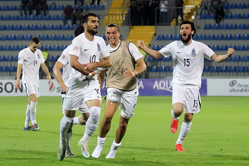 Millətlər Liqası: Azərbaycan yığması ilk 5-likdə yer alıb
