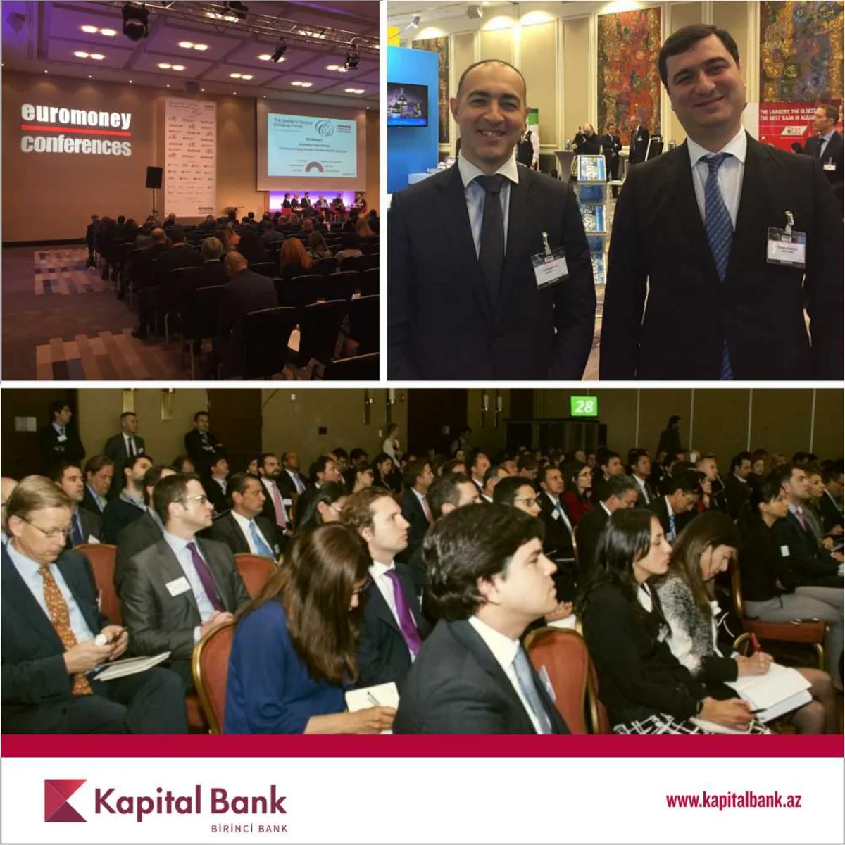 Kapital Bank Vyanada Euromoney  2017 forumunda iştirak edir