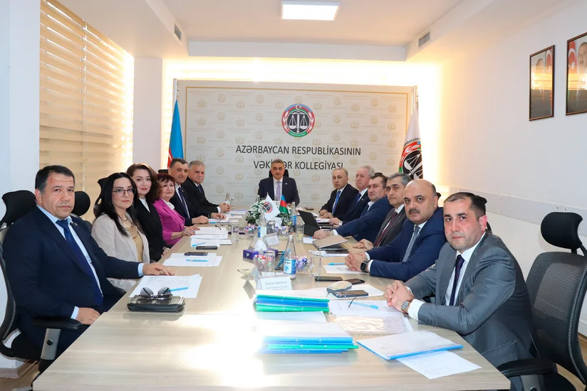 İntizam pozuntularına görə 4 vəkilə xəbərdarlıq edilib, 2 vəkilə isə töhmət verilib