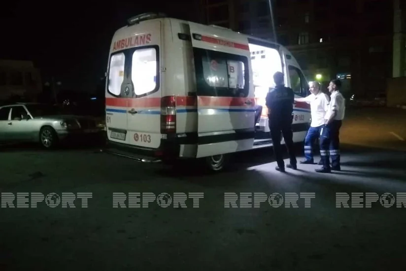 Bakıda oğurluğa cəhd edən kişi özünü 5-ci mərtəbədən yerə atıb