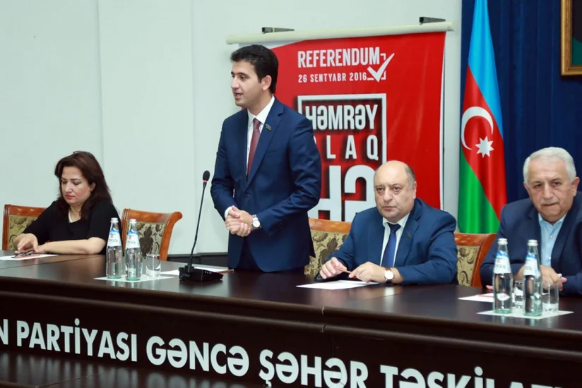 Gəncədə qadın seçicilərlə görüş keçirilib