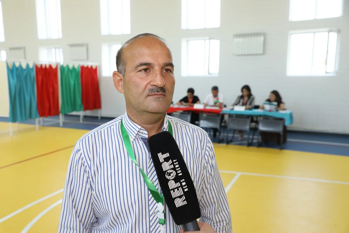 Məntəqə sədri: İki nəfər yaşlı seçicimiz 32 ildən sonra öz doğma torpaqlarında səs verəcəklər