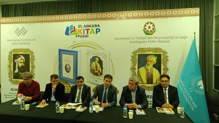 Türk Mədəniyyəti və İrsi Fondunun çap etdirdiyi kitablar Ankaradakı sərgidə təqdim olunub