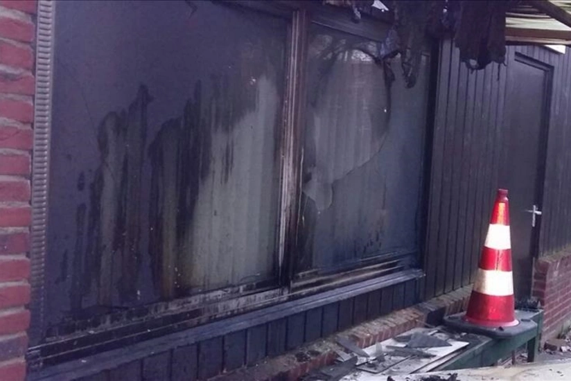 Fransada məscid yandırılıb