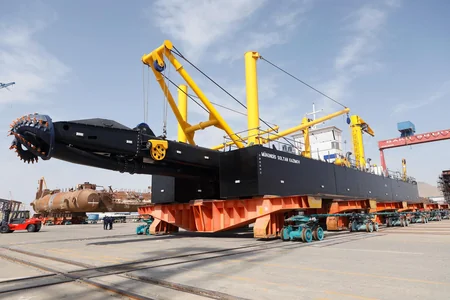 Azərbaycanda “Mühəndis Soltan Kazımov” gəmisi suya salınıb