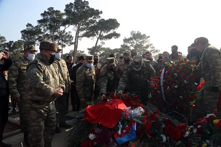 General-mayor Polad Həşimovun xatirəsi yad edilib