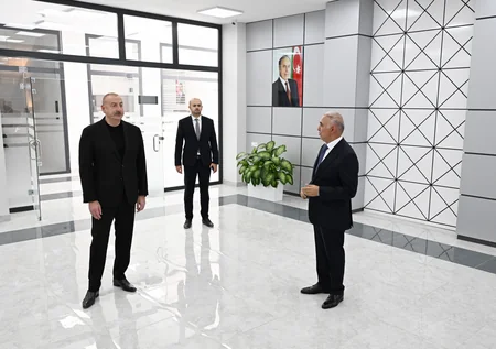President Ilham Aliyev attends opening of Zangilan Electric Power Network's Digital Control Center