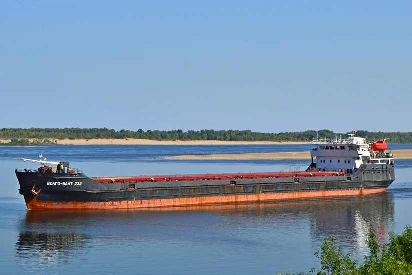 Следующее в Астрахань судно из Ирана село на мель в Волго-Каспийском канале