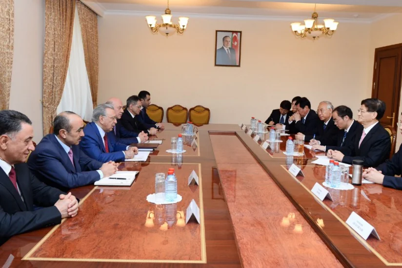 Ramiz Mehdiyev met with a member of the Chinese Communist Party Meng Jianzhu