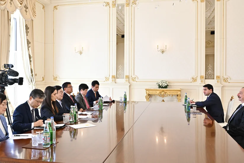 Ilham Aliyev receives special representative of President of Republic of Korea - UPDATED