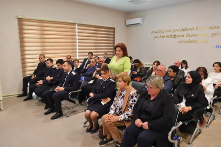 Xətai rayon prokurorluğunda “Yaşıl dünya üçün hüquqi yeniliklər” adlı tədbir keçirilib