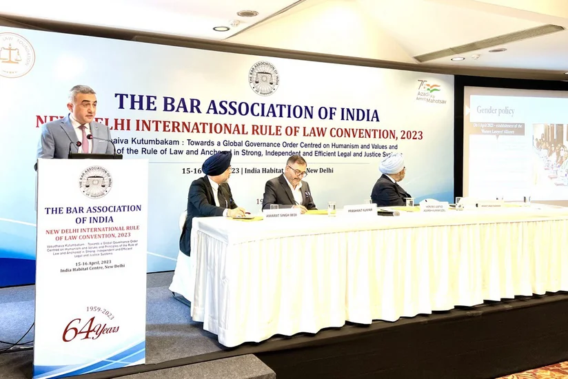 Azərbaycan Vəkillər Kollegiyasının nümayəndə heyəti Hindistanda rəsmi səfərdə olub