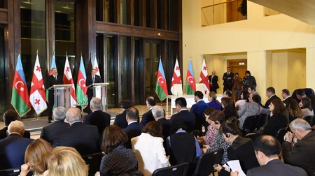 Azərbaycan və Gürcüstan prezidentləri Birgə Bəyannamə imzalayıblar