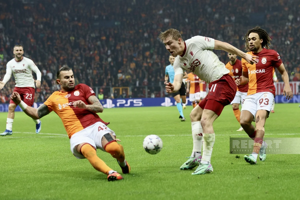 После шести забитых мячей в матче Галатасарай - Манчестер Юнайтед победитель не определился