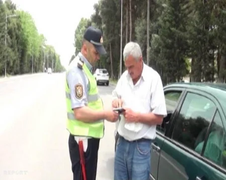 DYP Mingəçevirdə reyd keçirib, 30 sürücü cərimələnib - FOTO