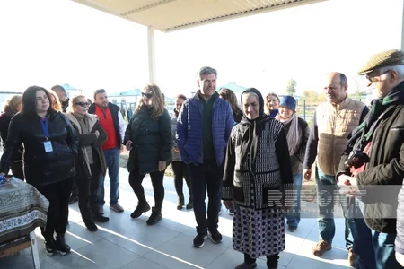 Türkiyəli səyyahlar Zəngilanın Ağalı kəndinə səfər ediblər
