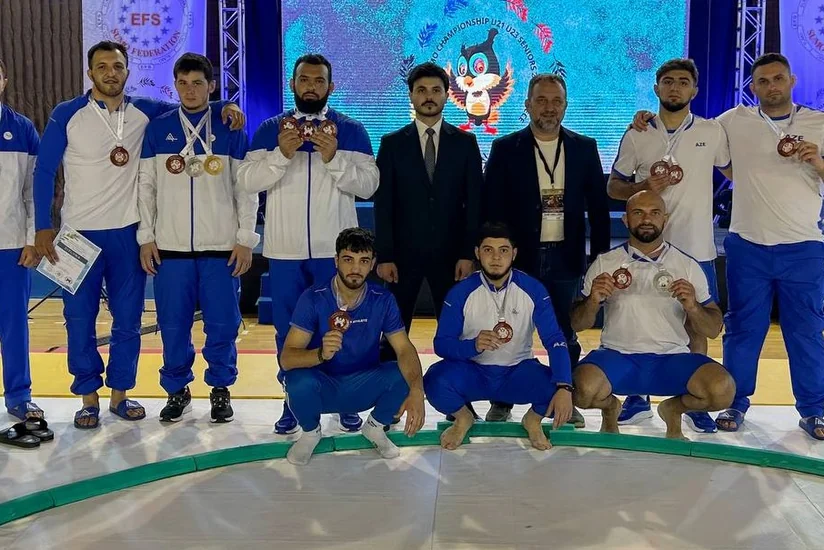 Azərbaycan sumoçuları Avropa çempionatında 11 medal qazanıblar