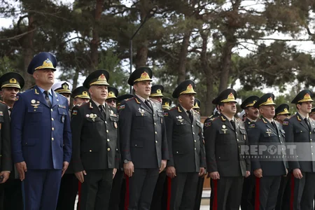 İkinci Fəxri xiyabanda Vətən müharibəsinin ildönümü ilə əlaqədar anım mərasimi başlayıb -YENİLƏNİB