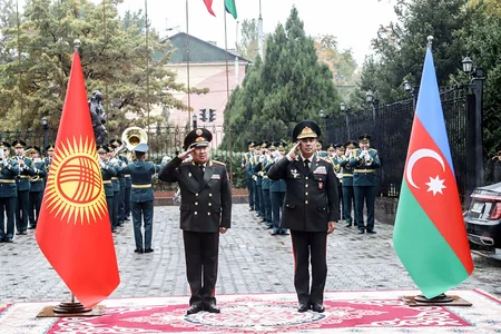 Azerbaijan and Kyrgyzstan ink military cooperation plan