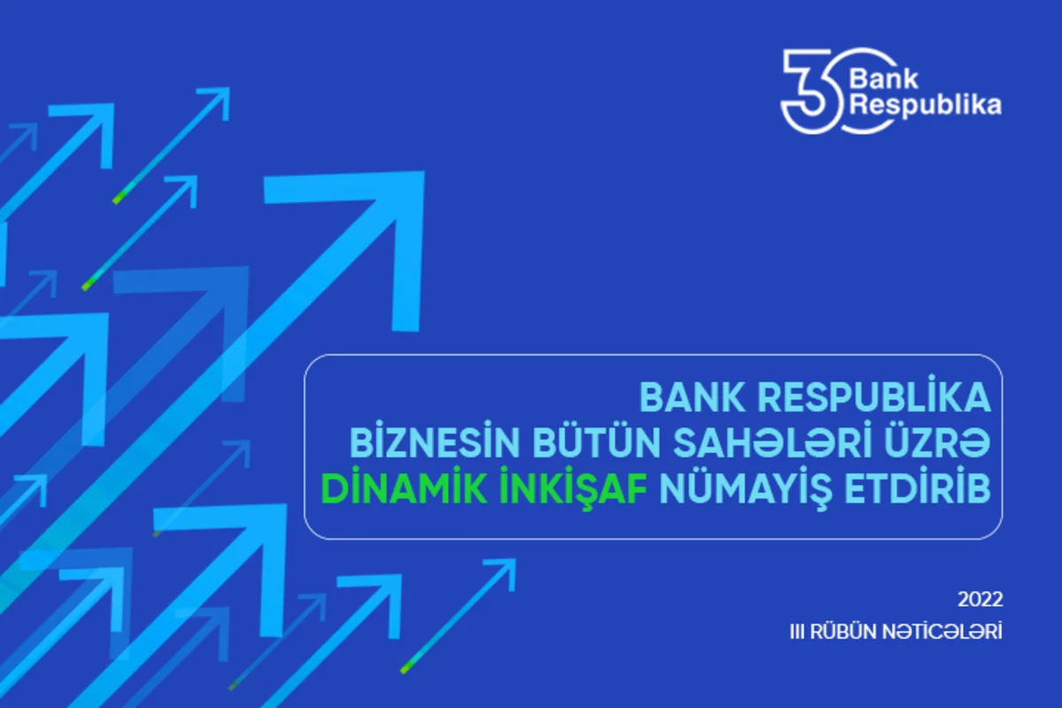 “Bank Respublika” biznesin bütün seqmentləri üzrə dinamik inkişaf edib
