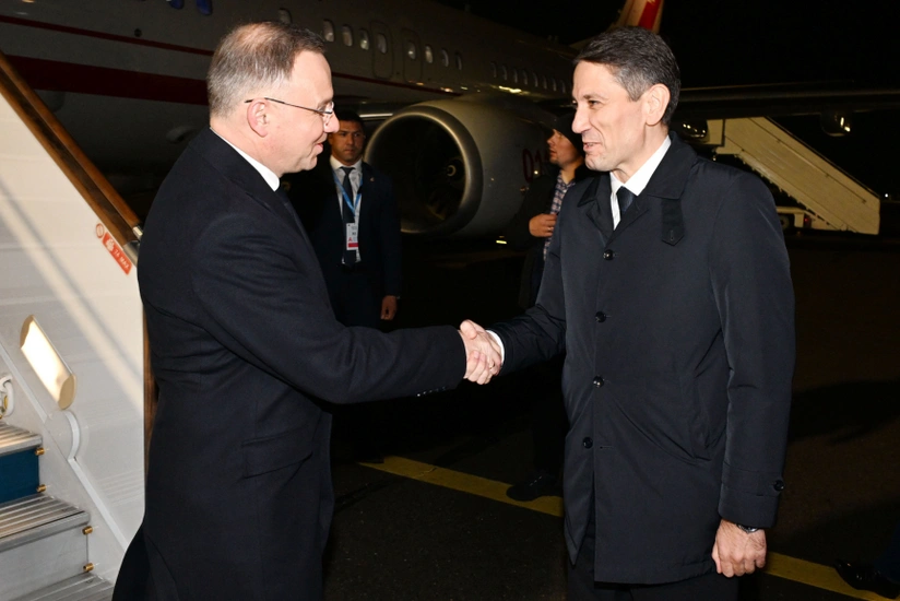 Polşa Prezidentinin Azərbaycana səfəri başlayıb