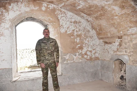 Prezident İlham Əliyevin Füzuli və Şuşaya səfərindən - FOTOREPORTAJ