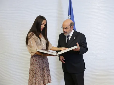 ​Heydər Əliyev Fondunun vitse-prezidenti FAO-nun baş direktoru ilə görüşüb