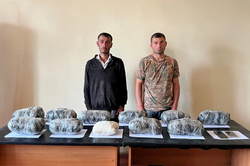 İrandan Azərbaycana 13 kq narkotik keçirilməsinin qarşısı alınıb