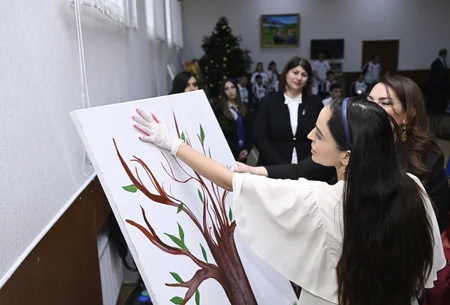Heydar Aliyev Foundation vice-president visits social service facilities for disabled persons