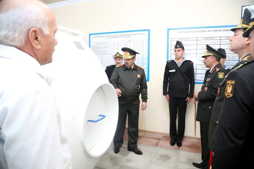 ​Hərbi Dəniz Qüvvələrinin yeni Dəniz hazırlığı və dalğıc poliqonunun açılışı olub - FOTO