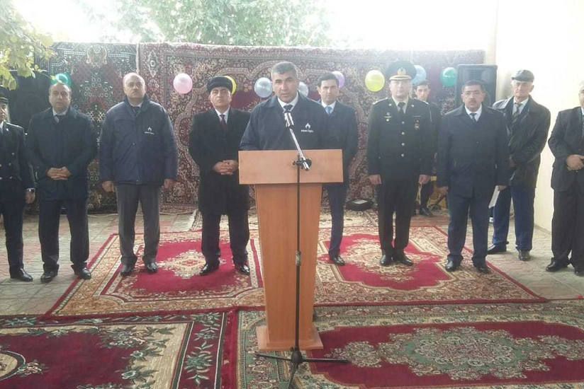 Goranboyun bir kəndinə təbii qaz verilib