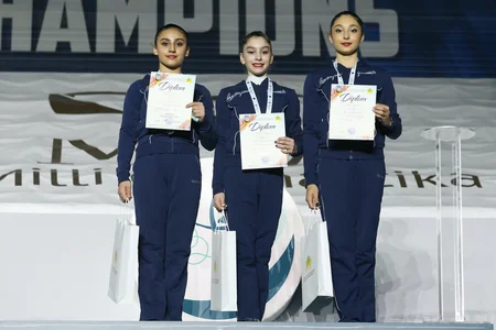 Bədii gimnastika üzrə Azərbaycan çempionatına yekun vurulub