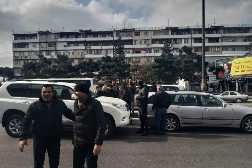 Bakıda iki minik maşını toqquşub - FOTO