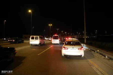 Bakıda yol qəzası olub, xəsarət alanlar var - FOTO - VİDEO - YENİLƏNİB