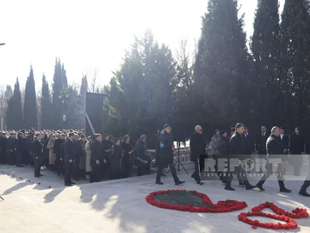 Qərb bölgəsində 20 Yanvar şəhidlərinin anım mərasimləri keçirilib