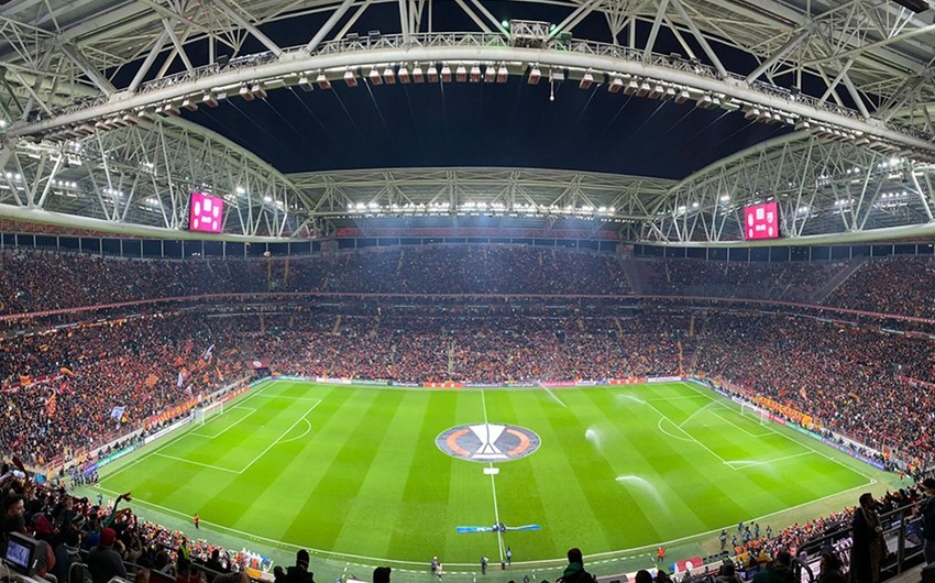 Qalatasarayın stadionu Ginnesin Rekordlar Kitabına düşüb