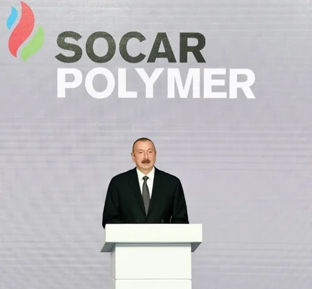 Azerbaijani and Italian presidents attend polypropylene plant built within 'SOCAR Polymer' project