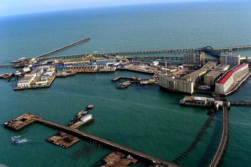 Журналист телеканала Россия-24: Нефтяные Камни не имеют аналогов в мире по своему масштабу