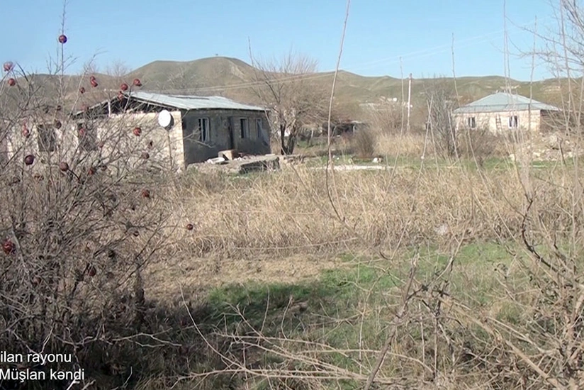 Footage from Ichari Mushlan village of Zangilan