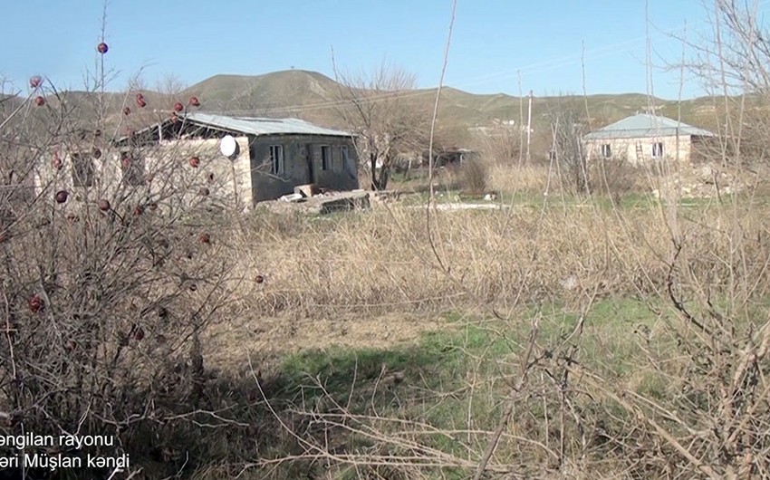 Footage from Ichari Mushlan village of Zangilan