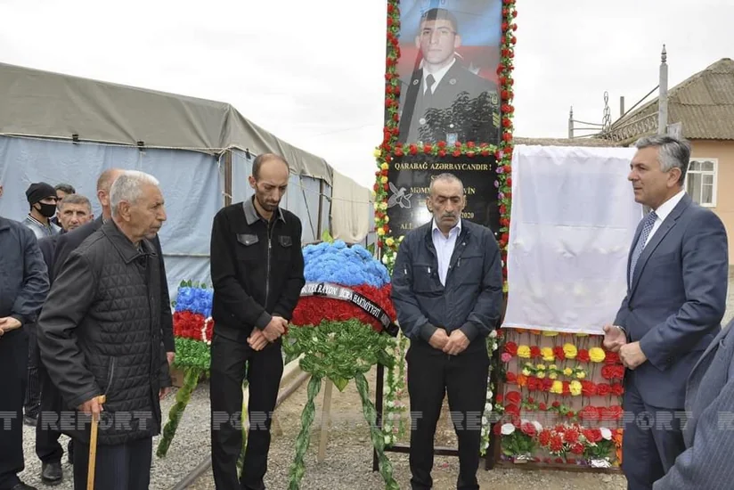 Biləsuvarda Vətən müharibəsi şəhidlərinin anım günü qeyd olunub