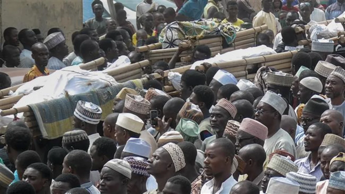 Nigeriyada kilsənin uçması nəticəsində 200 nəfərin həlak olduğu güman edilir - YENİLƏNİB