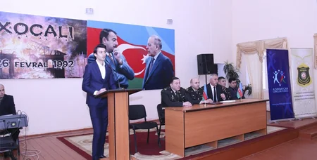 Xocalının müdafiəsi zamanı şücaət göstərmiş veteranlarla gənclərin görüşü olub